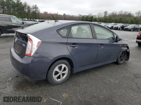 2012 Toyota Prius One with VIN JTDKN3DU0C5444706, listed as a Copart auction lot 52155935 with 226,388 mi miles and Salvage Title. Bid and sale history available at DreamBid. Image 3.