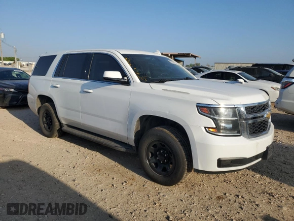 2017 Chevrolet Tahoe Commercial with VIN 1GNLCDEC8HR238417, listed as a Copart auction lot 50503545 with Not provided miles and Clean title. Bid and sale history available at DreamBid. Image 4.
