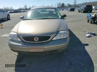 2003 Mercury Sable LS Premium with VIN 1MEFM55S03G611260, listed as a Copart auction lot 48560075 with 160,445 mi miles and Salvage Title. Bid and sale history available at carsss.com. Image 11.