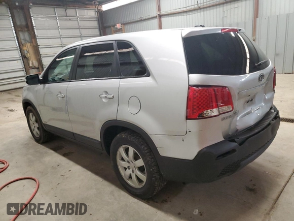 2011 Kia Sorento LX with VIN 5XYKTCA12BG187487, listed as a Copart auction lot 49736745 with 100,662 mi miles and Salvage Title. Bid and sale history available at DreamBid. Image 2.