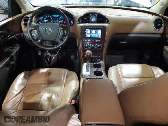2017 Buick Enclave Leather with VIN 5GAKRBKDXHJ132362, listed as a Copart auction lot 45987955 with 168,537 mi miles and Clean Title. Bid and sale history available at DreamBid. Image 8.