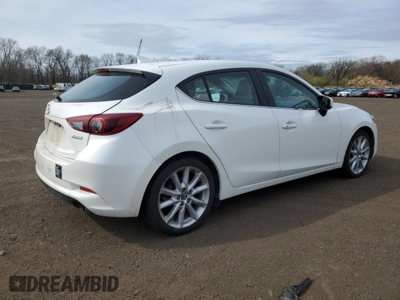 2017 Mazda 3 Grand Touring with VIN JM1BN1M3XH1132760, listed as a Copart auction lot 53936725 with 139,263 mi miles and Salvage Title. Bid and sale history available at DreamBid. Image 3.