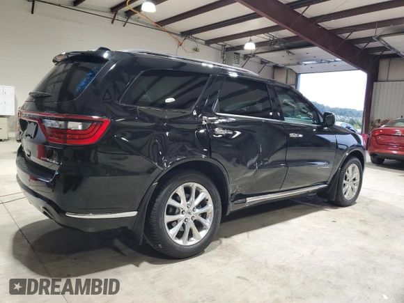 2019 Dodge Durango Citadel with VIN 1C4RDJEG3KC691825, listed as a Copart auction lot 72603824 with 32,343 mi miles and Salvage Title. Bid and sale history available at DreamBid. Image 3.