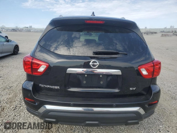 2019 Nissan Pathfinder SV with VIN 5N1DR2MN2KC632021, listed as a Copart auction lot 52461155 with 111,514 mi miles and Salvage title. Bid and sale history available at DreamBid. Image 6.