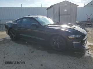 2021 Ford Mustang EcoBoost with VIN 1FA6P8THXM5112258, listed as a Copart auction lot 57501095 with 83,309 mi miles and Salvage title. Bid and sale history available at DreamBid. Image 4.