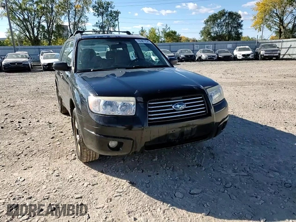 2007 Subaru Forester X with VIN JF1SG63637H705612, listed as a Copart auction lot 76387234 with 136,300 mi miles and Salvage Title. Bid and sale history available at carsss.com. Image 11.