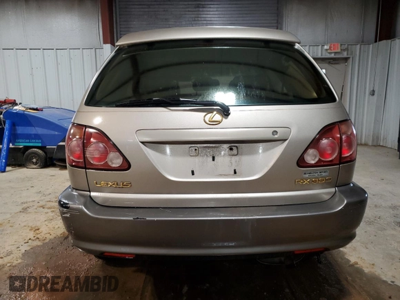 1999 Lexus RX 300 Luxury SUV with VIN JT6HF10U5X0022295, listed as a Copart auction lot 47822185 with 204,243 mi miles and Clean Title. Bid and sale history available at carsss.com. Image 6.