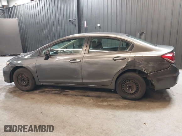 2013 Honda Civic LX with VIN 2HGFB2F52DH603098, listed as a IAAI auction lot 41953099 with 137,634 mi miles and . Bid and sale history available at DreamBid. Image 14.