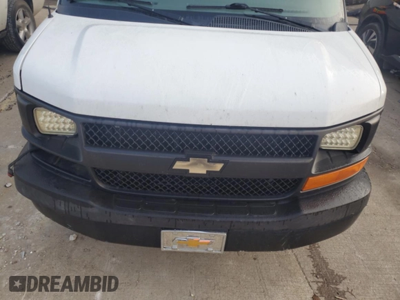 2016 Chevrolet Express Cargo with VIN 1GCWGAFF7G1184428, listed as a Copart auction lot 60293315 with 353,374 mi miles and Salvage title. Bid and sale history available at DreamBid. Image 12.