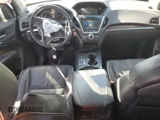 2017 Acura MDX w/Advance Pkg with VIN 5FRYD4H83HB002409, listed as a Copart auction lot 46535175 with 60,819 mi miles and Salvage Title. Bid and sale history available at carsss.com. Image 8.