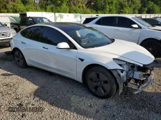 2021 Tesla Model 3 Standard Range Plus z VIN 5YJ3E1EA3MF855031, wystawiony jako Copart lot #51135295 z przebiegiem 41 488 mil mil oraz Szkody całkowita. Historia ofert i sprzedaży dostępna na DreamBid. Obrazek 4.