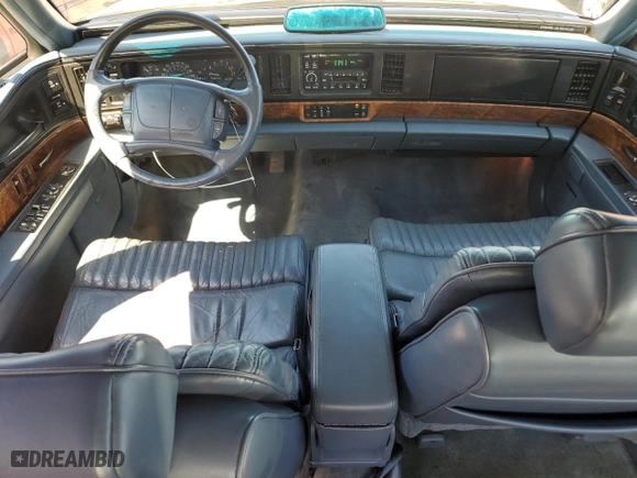 1996 Buick Park Avenue with VIN 1G4CW52K6TH603964, listed as a Copart auction lot 74355384 with 120,262 mi miles and Salvage Title. Bid and sale history available at carsss.com. Image 8.