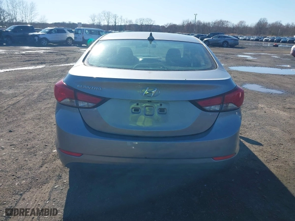 2014 Hyundai Elantra SE with VIN KMHDH4AEXEU049424, listed as a IAAI auction lot 41858569 with 77,496 mi miles. Bid and sale history available at carsss.com. Image 16.