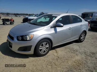 2014 Chevrolet Sonic LT with VIN 1G1JC5SH2E4185785, listed as a Copart auction lot 53089305 with 168,800 mi miles and Clean Title. Bid and sale history available at DreamBid. Image 1.