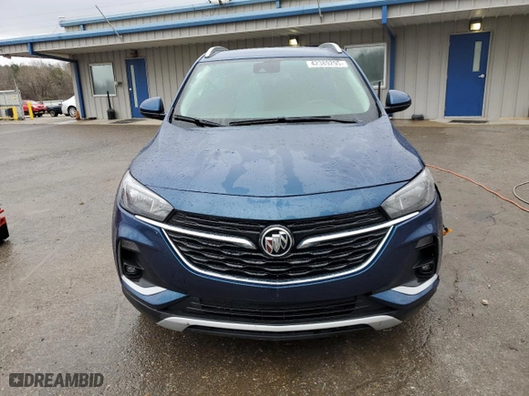 2021 Buick Encore GX Select with VIN KL4MMDS21MB074981, listed as a Copart auction lot 42389295 with 57,113 mi miles and Salvage Title. Bid and sale history available at carsss.com. Image 5.