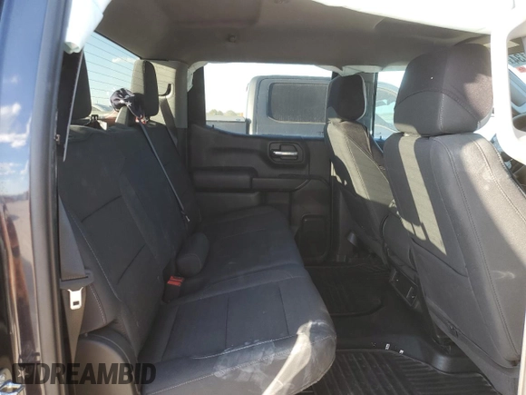 2022 Chevrolet Silverado 1500 Custom with VIN 1GCPABEK7NZ633597, listed as a Copart auction lot 77459134 with 31,487 mi miles and Salvage Title. Bid and sale history available at DreamBid. Image 10.