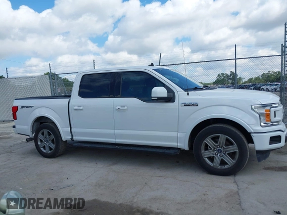 2020 Ford F-150 XL with VIN 1FTEW1CPXLFA14914, listed as a IAAI auction lot 42031623 with 45,144 mi miles and . Bid and sale history available at DreamBid. Image 13.