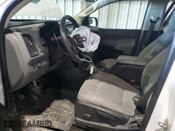 2018 GMC Canyon 2WD with VIN 1GTG5BEAXJ1328616, listed as a Copart auction lot 87008144 with 92,603 mi miles and Salvage Title. Bid and sale history available at carsss.com. Image 7.