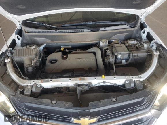 2020 Chevrolet Equinox LT with VIN 2GNAXJEV9L6174520, listed as a Copart auction lot 60227155 with 58,057 mi miles and Salvage title. Bid and sale history available at DreamBid. Image 12.