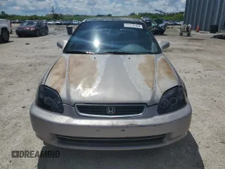 1998 Honda Civic DX with VIN 2HGEJ6626WH597949, listed as a Copart auction lot 71172154 with 158,081 mi miles and Salvage Title. Bid and sale history available at carsss.com. Image 5.
