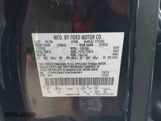2006 Ford Escape Limited with VIN 1FMYU94176KD46991, listed as a IAAI auction lot 41312961 with 197,241 mi miles. Bid and sale history available at carsss.com. Image 9.