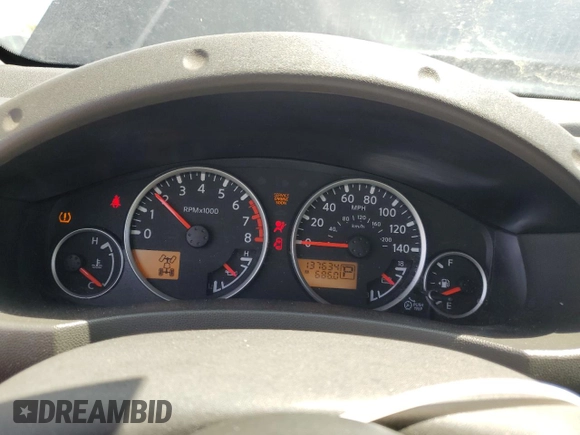 2006 Nissan Frontier SE with VIN 1N6AD07W16C440042, listed as a Copart auction lot 54503065 with 137,634 mi miles and Salvage title. Bid and sale history available at DreamBid. Image 9.