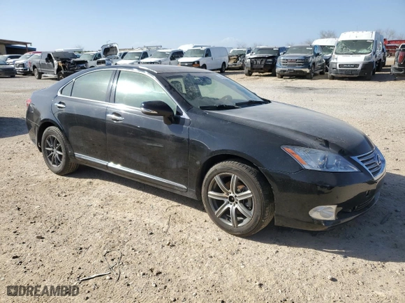 2012 Lexus ES 350 with VIN JTHBK1EG2C2486297, listed as a Copart auction lot 48307455 with 0 mi miles and Salvage Title. Bid and sale history available at carsss.com. Image 4.