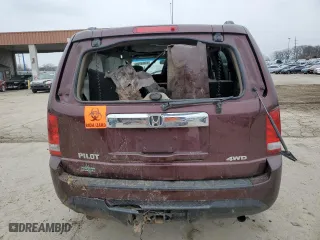 2013 Honda Pilot LX with VIN 5FNYF4H29DB085927, listed as a Copart auction lot 44906785 with 0 mi miles and Salvage Title. Bid and sale history available at carsss.com. Image 6.