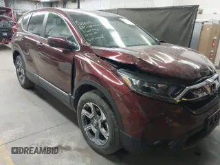 2017 Honda CR-V EX-L with VIN 2HKRW2H8XHH645992, listed as a IAAI auction lot 41417943 with 82,060 mi miles. Bid and sale history available at carsss.com. Image 1.