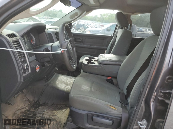 2017 Ram 1500 Express with VIN 1C6RR6FT1HS695789, listed as a Copart auction lot 54133685 with 155,179 mi miles and Salvage title. Bid and sale history available at DreamBid. Image 7.