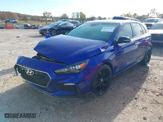 2020 Hyundai Elantra GT N Line with VIN KMHH55LC4LU139273, listed as a IAAI auction lot 40933606 with 95,838 mi miles. Bid and sale history available at carsss.com. Image 18.
