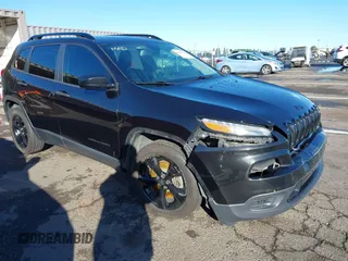 2016 Jeep Cherokee Sport with VIN 1C4PJLAB7GW312465, listed as a IAAI auction lot 41501414 with 133,047 mi miles and . Bid and sale history available at DreamBid. Image 1.