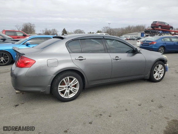 2010 Infiniti G37 Sedan x with VIN JN1CV6AR9AM461404, listed as a Copart auction lot 49033565 with 156,800 mi miles and Salvage Title. Bid and sale history available at carsss.com. Image 3.