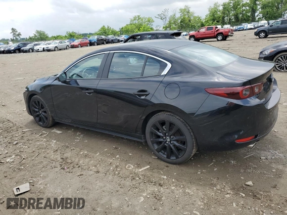 2024 Mazda 3 S Select Sport with VIN 3MZBPABM6RM403613, listed as a Copart auction lot 57187045 with 19,546 mi miles and Salvage title. Bid and sale history available at DreamBid. Image 2.