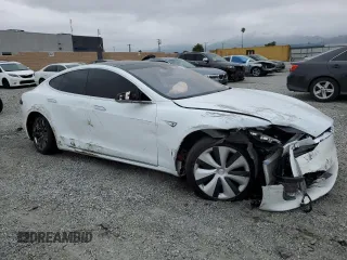 2016 Tesla Model S 70 with VIN 5YJSA1E16GF159310, listed as a Copart auction lot 53568125 with 146,531 mi miles and Salvage title. Bid and sale history available at DreamBid. Image 4.
