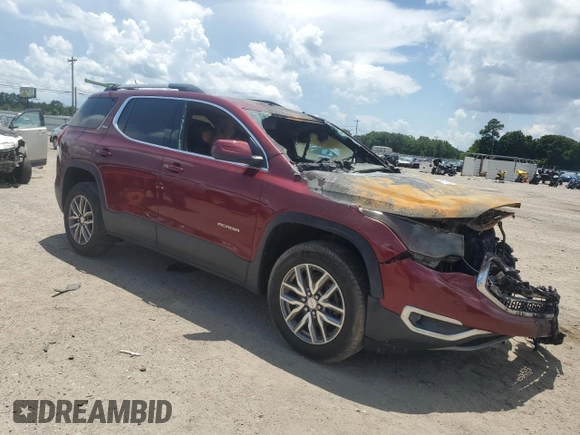 2018 GMC Acadia SLE with VIN 1GKKNLLA7JZ174150, listed as a Copart auction lot 61739585 with Not provided miles and Non repairable. Bid and sale history available at DreamBid. Image 4.