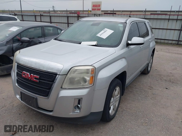 2014 GMC Terrain SLE with VIN 2GKALMEK4E6300480, listed as a IAAI auction lot 41916861 with 163,185 mi miles. Bid and sale history available at carsss.com. Image 2.