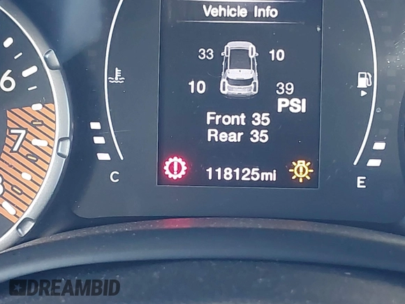 2020 Jeep Renegade Latitude with VIN ZACNJABB5LPL87163, listed as a IAAI auction lot 40948221 with 118,125 mi miles and . Bid and sale history available at DreamBid. Image 15.