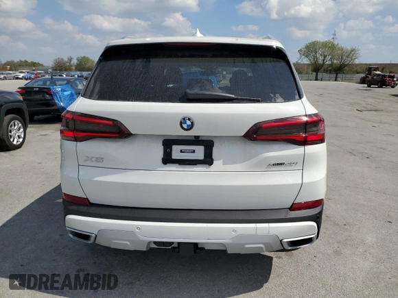 2023 BMW X5 xDrive40i with VIN 5UXCR6C09P9P39406, listed as a Copart auction lot 41121633 with 2,974 mi miles. Bid and sale history available at carsss.com. Image 6.
