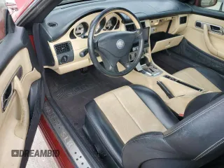 2001 Mercedes-Benz SLK 230 Kompressor with VIN WDBKK49F01F223928, listed as a Copart auction lot 87061404 with 102,270 mi miles and Salvage title. Bid and sale history available at DreamBid. Image 8.