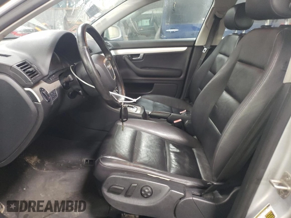 2006 Audi A4 2.0T with VIN WAUDF78E36A084792, listed as a Copart auction lot 45609625 with 96,537 mi miles and Salvage Title. Bid and sale history available at carsss.com. Image 7.