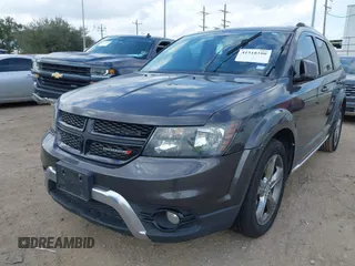 2016 Dodge Journey Crossroad Plus z VIN 3C4PDCGB1GT203035, wystawiony jako IAAI lot #41518100 z przebiegiem 147 437 mil mil oraz . Historia ofert i sprzedaży dostępna na DreamBid. Obrazek 6.