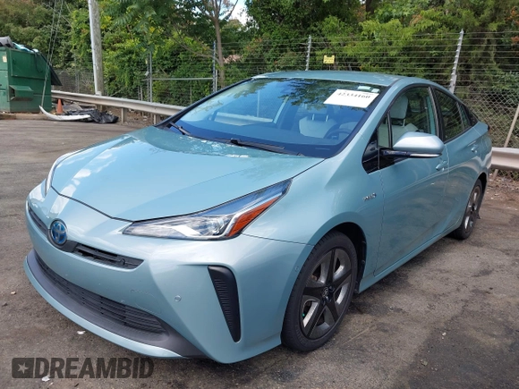2019 Toyota Prius L Eco z VIN JTDKARFU8K3095669, wystawiony jako IAAI lot #42334160 z przebiegiem 59 882 mil mil oraz . Historia ofert i sprzedaży dostępna na DreamBid. Obrazek 17.
