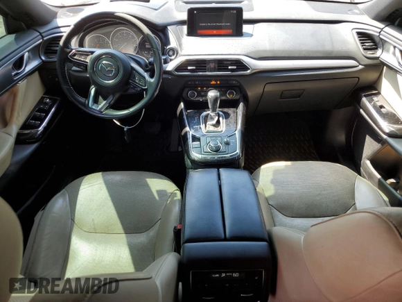 2018 Mazda CX-9 Grand Touring with VIN JM3TCADY1J0212568, listed as a Copart auction lot 60195385 with 151,099 mi miles and Salvage title. Bid and sale history available at DreamBid. Image 8.