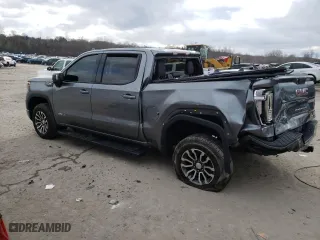 2020 GMC Sierra 1500 AT4 with VIN 3GTP9EED0LG247631, listed as a Copart auction lot 82352524 with 155,695 mi miles and Salvage Title. Bid and sale history available at carsss.com. Image 2.
