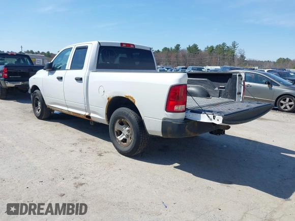 2012 Ram 1500 Tradesman with VIN 1C6RD7FP3CS247778, listed as a IAAI auction lot 42015726 with 290,565 mi miles. Bid and sale history available at carsss.com. Image 3.
