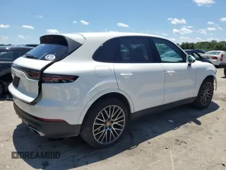 2020 Porsche Cayenne with VIN WP1AA2AY1LDA07598, listed as a Copart auction lot 56995655 with 24,678 mi miles and Salvage title. Bid and sale history available at DreamBid. Image 3.