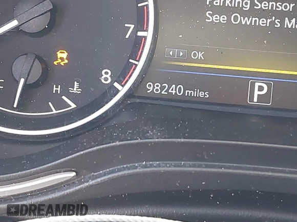 2017 Nissan Maxima SR with VIN 1N4AA6APXHC437102, listed as a IAAI auction lot 41853214 with 98,240 mi miles and . Bid and sale history available at DreamBid. Image 16.