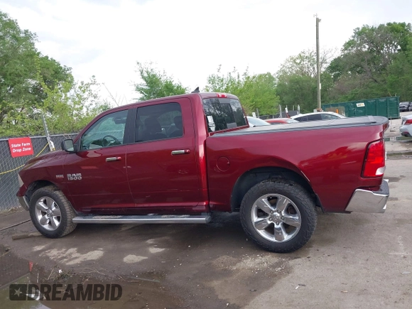 2018 Ram 1500 Big Horn with VIN 1C6RR7LT7JS322076, listed as a IAAI auction lot 42098483 with 99,932 mi miles and . Bid and sale history available at DreamBid. Image 14.