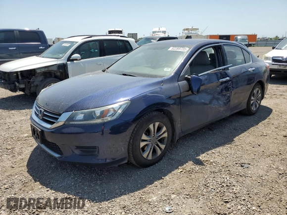 2015 Honda Accord LX with VIN 1HGCR2F39FA028691, listed as a Copart auction lot 52289735 with 141,922 mi miles and Salvage Title. Bid and sale history available at DreamBid. Image 1.